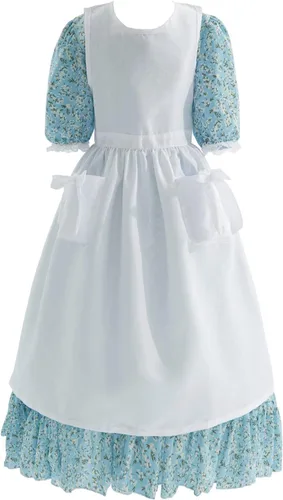Vista 54 de Nuoqi - Vestidos de pionera para niñas, disfraz colonial