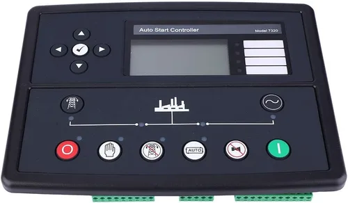 Vista 3 de Módulo de control auto del comienzo del generador en tiempo real, plástico del módulo de control del regulador de 3.5-75Hz DSE7320 8-35VDC