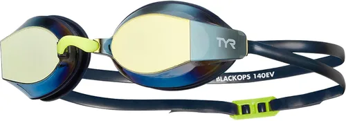 Vista 20 de TYR Gafas de natación para adultos Black Ops 140 EV Reducción de arrastre de perfil bajo Vista periférica de 140 grados Juntas de silicona