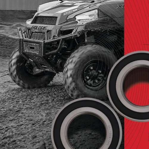 Vista 5 de All Balls Racing 25-1150 Kit de juntas de rodamiento de rueda compatible con/reemplazo para Polaris