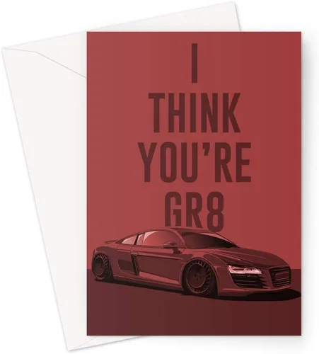 Vista 8 de Tarjetas de felicitación de amor tarjetas de cumpleaños automotriz Gear Head Tuner Racing Petrol (V1) (BWAAHSTUTUTUTU Tarjeta de felicitación)