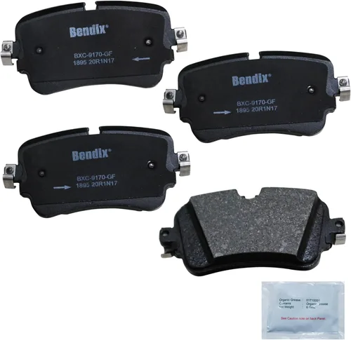 Vista 166 de Bendix Priority1 CFC154 - Juego de pastillas de freno de disco para Avanti II, Century, LeSabre, Regal, Riviera, chasis comercial, DeVille