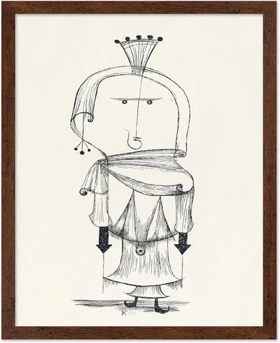 Vista 23 de Poster Master Póster vintage de Paul Klee – Impresión retro de cómicos – Arte de dibujo – Arte abstracto – Regalo para hombres y mujeres – Estilo-09