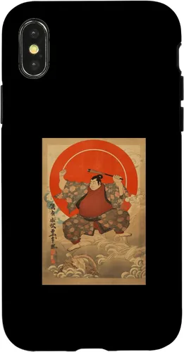Vista 5 de Sumo Wrestler I Love Japanese Sumo Vintage Art Case for iPhone 16