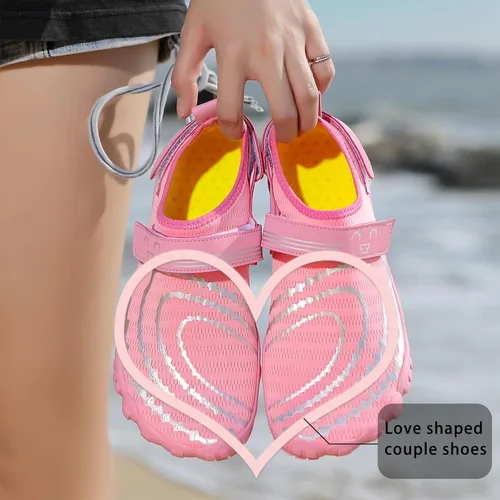 Vista 6 de Zapatos acuáticos transpirables de secado rápido para mujer y hombre, calcetines acuáticos suaves para senderismo, natación, playa, surf, yoga
