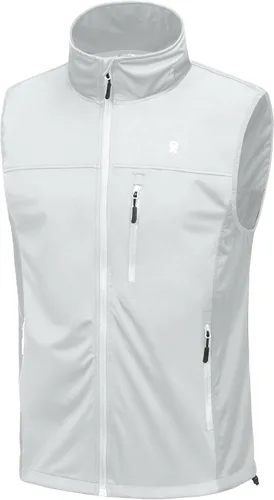 Vista 14 de Little Donkey Andy Chaleco Softshell para hombre, ligero, resistente al Azul Tinta*