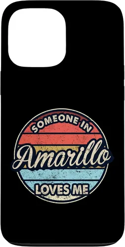 Vista 23 de iPhone 16 Someone In Amarillo Loves Me City US USA Case