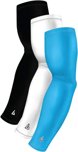 Vista 27 de B-Driven Sports Mangas de enfriamiento con protección solar UV UPF 50 Azul