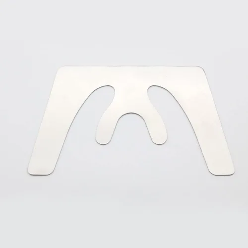 Vista 4 de Instrumentos de placa de plano de mandíbula de fundición maxilar dental de acero inoxidable dentadura Fox Plane Plate Instrumentos