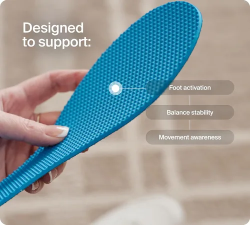 Vista 8 de Naboso Plantilla sensorial de activación, plantillas delgadas para zapatos texturizados antifatiga para hombres y mujeres que estimulan mejor
