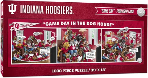 Vista 39 de YouTheFan NCAA Game Day in The Dog House - Rompecabezas de 1000 piezas