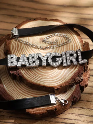 Vista 5 de Sacina Gargantilla gótica punk con pinchos, gargantilla de piel sintética, regalo de joyería de Navidad de Halloween para mujeres y hombres