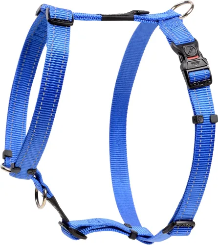 Vista 11 de Arnés reflectante ajustable para perros grandes; collar y correa a juego disponibles, rojo