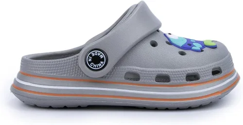 Vista 2 de Casazoe Zuecos de agua para niños y niñas pequeños, sandalias de agua sin cordones, ligeras, para exteriores, verano, playa, piscina