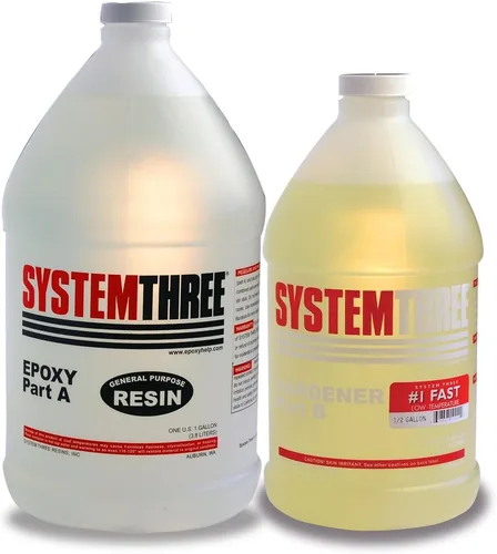 Vista 3 de Conjunto de botellas de epóxico System Three, de uso general, 1