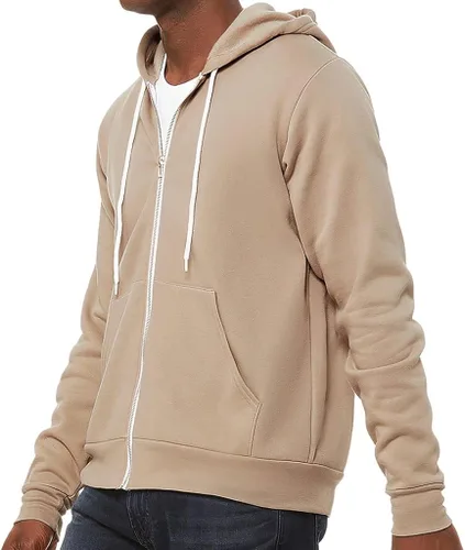 Vista 2 de The Myth Full-Zip Hoodie - Unique Hooded Sweatshirt - Word Art Hoodie