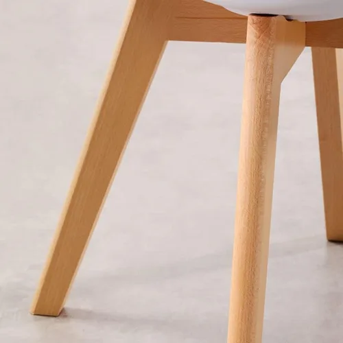Vista 7 de Sillas de comedor modernas, silla lateral tapizada para el hogar, silla auxiliar para sala de conferencias, silla de comedor, silla de comedor sin
