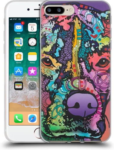 Vista 259 de Oficial Dean Russo perros 3 suave funda de Gel para Apple Iphone 7 Plus/8 Plus, Amy