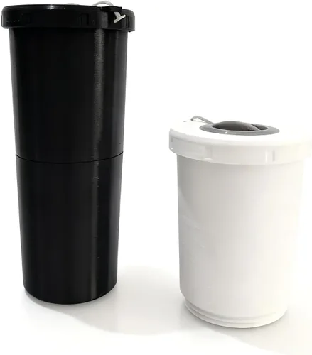 Vista 5 de Vaso portátil impreso en 3D con semillas de girasol, almacenamiento de 3.1 onzas y colector de carcasa de 1.1 onzas, soporte redondo de viaje
