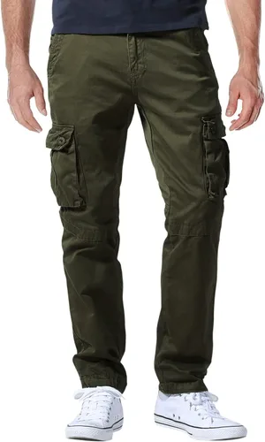 Vista 13 de Match Men's Casual Cargo Pants