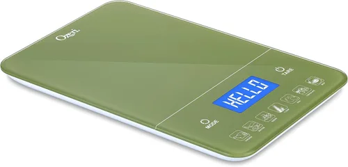Vista 11 de Ozeri Touch III - Báscula digital de cocina con contador de calorías, 22 libras (22.0 lbs), ocre quemado