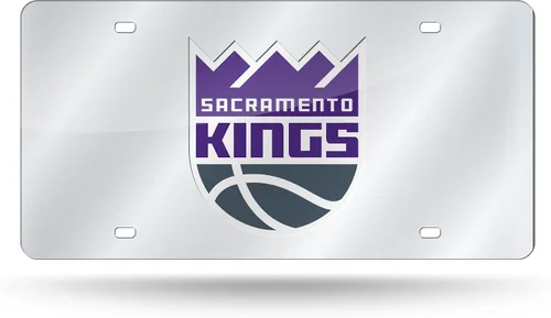 Vista 18 de Rico Industries Placa de matrícula metálica con incrustaciones láser de la NBA