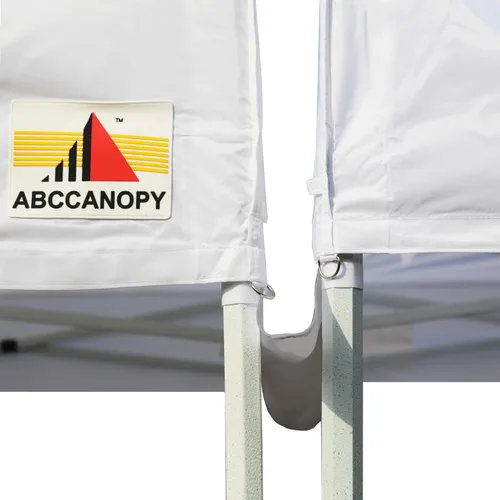 Vista 10 de ABCCANOPY Canaleta de lluvia de 10 pies para toldo desplegable (blanco)