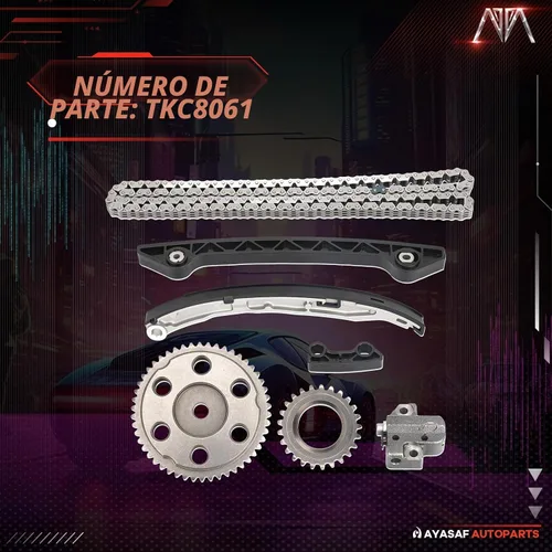 Vista 3 de Kit de cadena de distribución del motor para Mazda 3 2004-2007 2.0L, para Mazda 5 2006/2007, para Mazda 6 2003-2007 2.3L, para Mazda Tribute