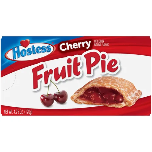 Vista 7 de Hostess Fruit Pie pasteles, de cereza, 4.5 onzas, 8