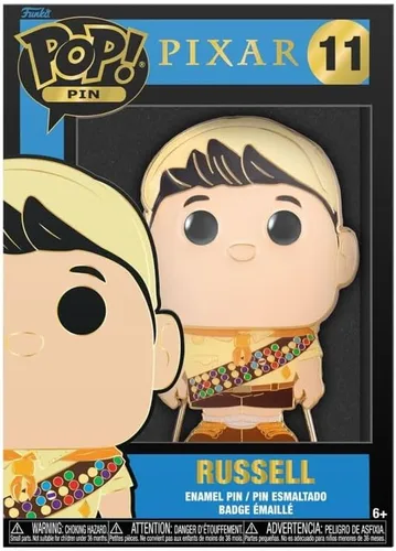 Vista 2 de Funko Pines de tamaño Pop! Disney Pixar UP - Russel