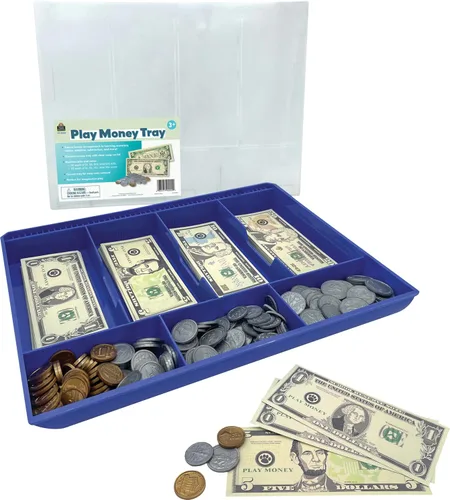 Vista 5 de Teacher Created Resources Bandeja de dinero de juego (TCR20960)