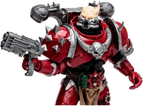 Vista 2 de McFarlane Toys Warhammer 40000 7IN Figuras WV6 - Chaos Space Marine (portador de palabras) (etiqueta dorada)