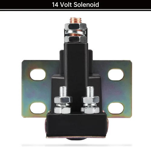 Vista 6 de EZGO TXT - Solenoide de 14 V y 4 terminales, se adapta al carrito de golf de gas EZGO TXT, OEM # 27153-G01, 27153G01, 612813