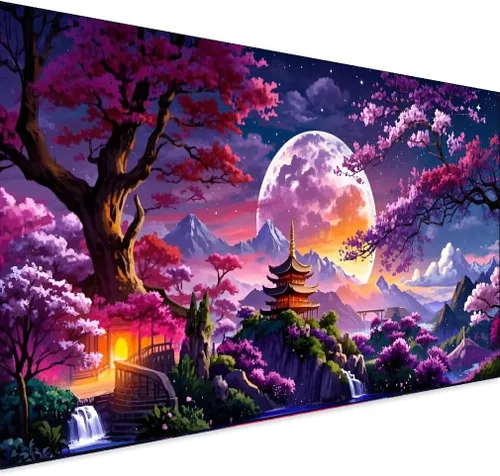 Vista 16 de pchmcu Paquete de 3 Kits de Pintura de Diamantes Galaxia para Adultos, Pintura de Arte de Diamantes 5D, Bricolaje Taladro Completo Cristal Estrás