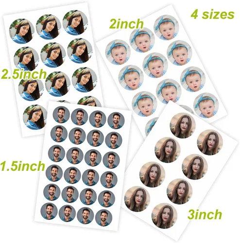 Vista 6 de Fotos comestibles personalizadas, adornos de bebida con foto personalizada (personalizado)