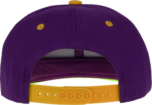 Vista 31 de Gorras Snapback Gelante para Hombres - Gorra de Béisbol con Visera Plana Ajustable - Liso en Blanco Ajustable Negro