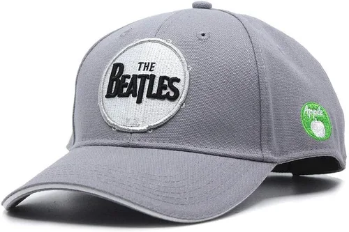 Vista 8 de The Beatles Gorra de béisbol ajustable clásica Drop T Logo Sgt Pepper Drum Abbey Road Negro