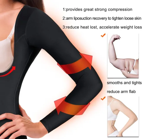 Vista 2 de Gotoly Corsé de entrenamiento de cintura para mujer faja moldeadora superior del brazo moldeadora quirúrgica más delgada