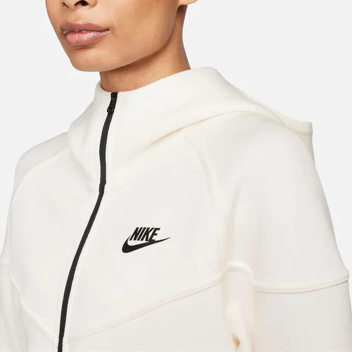 Vista 3 de Nike Sudadera deportiva Tech Fleece Windrunner con capucha para mujer