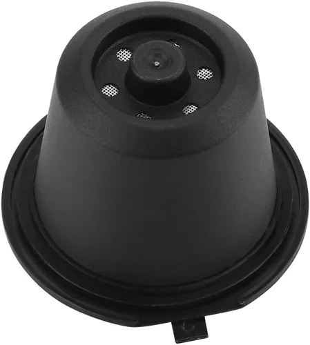 Vista 3 de 6 cápsulas de café de filtros de cápsulas, cestas de plástico y acero inoxidable, rellenables, cápsulas de café reutilizables, cápsulas