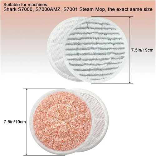 Vista 5 de Steam Mop Pads, Compatible with Shark, S7001 S8201 S8001 Timing function