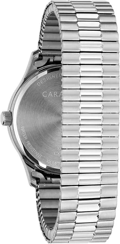 Vista 3 de Caravelle Traditional Quartz Mens Watch, Stainless Steel