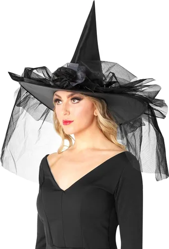 Vista 5 de Forum Novelties Witch Deluxe Hat