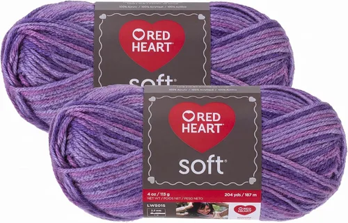 Vista 11 de Red Heart Lana suave, Azul Real - E728-9851