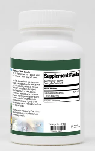 Vista 2 de Extracto de Tribulus Terrestris (Punture Vine) (40% de saponinas) Polvo (1 oz, ZIN: 514325) - Paquete de 3