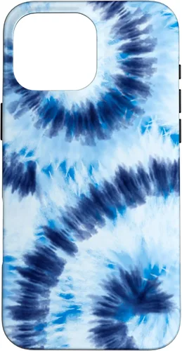 Vista 19 de Blue Tie Dye Swirl Case for iPhone 17