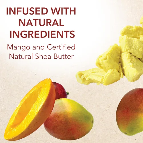 Vista 3 de Creme of Nature Acondicionador ultra hidratante de mango y manteca de karité con ingredientes naturales certificados, tratamiento suavizante cremoso
