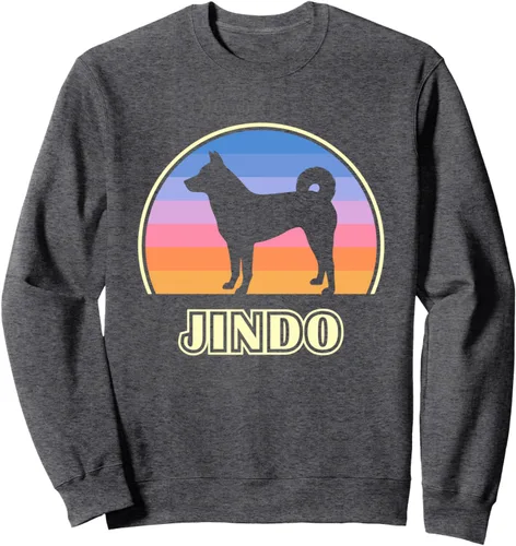 Vista 4 de Jindo Vintage Sunset Dog Sudadera