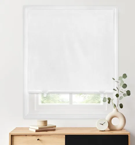 Vista 11 de LazBlinds Cortina de Puerta 100% Opaca, Persianas Sin Herramientas Sin Taladro Inalámbricas para Ventanas, Aislamiento Térmico Protección UV