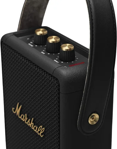 Vista 7 de Marshall Stockwell II - Altavoz Bluetooth portátil, negro y latón